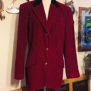 Vintage Toffs wool cashmere winter jacket coat